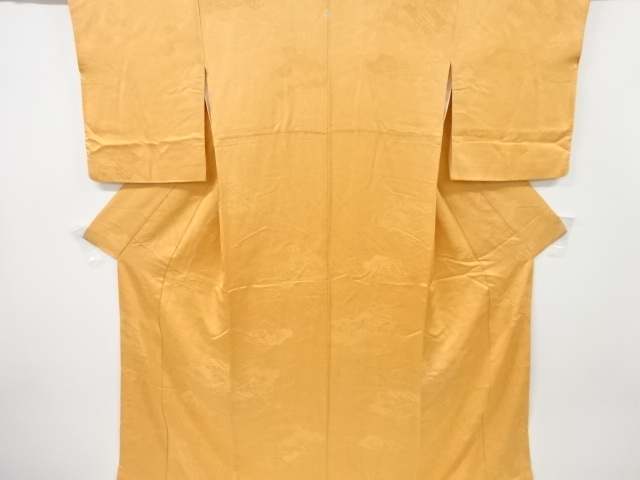 JAPANESE KIMONO / VINTAGE IROMUJI KIMONO / SILK / WOVEN STREAM & RAFT